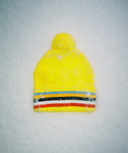 BOBBLE BEANIE - NEON
