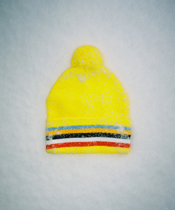 BOBBLE BEANIE - NEON